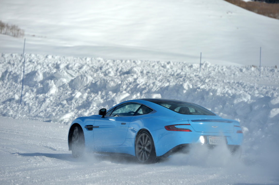 Aston Martin on Ice – Ice Driving Experience